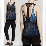 Helmut Lang NWOT  Tryst print fishnet overlay tank! Photo 7