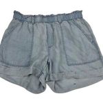 Aerie Blue Shorts Relaxed Fit Elastic Waist Photo 0