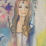 Handmade Disney Store Blue and Green Tie Dye Glinda The Good Witch Tee size XXL Photo 2