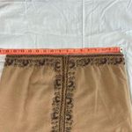 Alfred Wong Women’s Vintage Tan Hand Beaded Lined Cardigan S/M Size M Photo 4