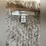 JODIFL  soft and fuzzy lightning bolt sweater Warm and Cozy. Size Large Photo 5