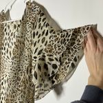 Grace & Emma Animal Print Sheer Shirt Sleeve Duster Photo 2