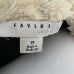 FAVLUX  Sherpa lined wrap sleeveless collared vest sweater jacket plaid small Photo 5