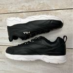 FILA Womens Sz 9 Black Disarray Sneakers Lug Soles Runners Trainers Gym Shoes Photo 1