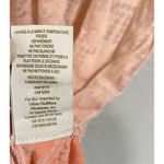 Free People Peach Orange Ombre Burnout Beaded Hem Scoop Neck Top Medium Light Photo 6