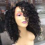 Black Curly Lacefront wig big hair don’t care 2020 Photo 4