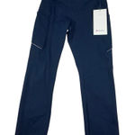 Lululemon Speed Up Crop 21” with Pockets – True Navy, Size 6 (NWT) Blue Photo 0