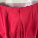 Lillie Ruben Women's Maxi Skirt Size 2 Red Satin Formal Photo 3