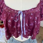 Urban Outfitters OUT FROM UNDER Grace Satin Flyaway Top In Purple, Women's At  Photo 6