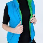 Aeropostale Blue Quilted Puffer Vest Sleeveless Size Large Photo 1