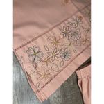 Vtg Alfred Dunner Women’s 2 Piece Set 10 Top And Skirt Pink Embroidered Floral Photo 2