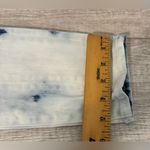 Veronica Beard  Kallie Tie Dye High Rise Straight Leg Crop Jeans Bleached Size 23 Photo 3