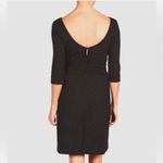 Kate Spade Magdalena Black Polka Dot Dress with Bow Detail at Waist Size 10 Photo 2