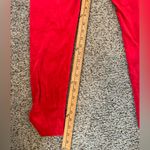 No Boundaries  red velvet leggings Photo 1