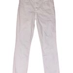 Paige Jeans Womens 29 White Hoxton Ankle Distressed Skinny Stretch Cotton Blend Photo 0