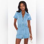 Show Me Your Mumu Outlaw Romper In Light Tide Photo 1