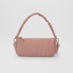 ZARA Pink Satin Effect Crossbody Shoulder Bag Photo 0