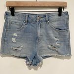 Bullhead Denim Co Bullhead Distressed High Rise Denim Jean Shorts Size 27 Photo 0