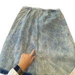 VINTAGE 80’s rare VENEZIA Stone acid wash PLUS SIZE Denim Button Photo 6