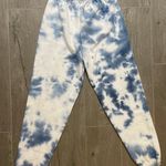 Tie Dye Sweatpants Blue Photo 0