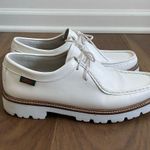 Bass Wallace White Leather Ranger Super Lug Moc Shoe Oxford $200 9 Photo 0
