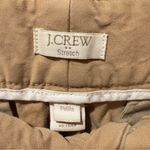 J. Crew Women's Frankie Ankle Chino Pants Size 8 Petite Beige Flat Front used Tan Photo 2