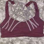 Lululemon  Athletica Maroon and Lavender Sports Bra Photo 1