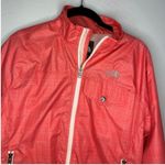 The North Face  Full Zip Windbreaker Jacket Women's Size Medium Lined Hiking Pink Photo 2