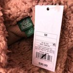 Wild Fable Womens Sweater Teddy Fleece Pullover Mock Neck Blush Pink Size M Photo 2