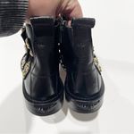 Zadig & Voltaire Zadig Voltaire Laureen Buckle Leather Studded Ankle Boot Black Size 36 US 5 Photo 6