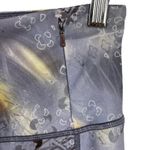 CALIA By Carrie Underwood Purple Pattern Ruched Mesh Ankle Panel Pull On Legging Size L Photo 4