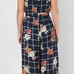 As You Wish As U Wish Floral Plaid Romper Photo 10