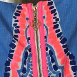 Lilly Pulitzer  Tic Tac Tile Mila Shift Dress mini sleeveless neon cobalt mosaic Photo 3
