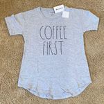 Rae Dunn New  small “Coffee First” top Photo 0