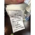 Women’s Endless Blu Medium White Backless Sleeveless Maxi Dress with Blue Floral Size undefined Photo 6