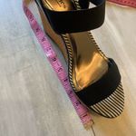 Charles by Charles David Straw Woven Wedges with Black Straps, women’s 10 Photo 13