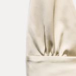 ZARA  dress mini satin halter champagne bodycon party wedding evening date  Photo 12