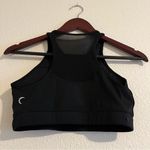 Zyia  Black Snakeskin Print High Neck High Support Mesh Size Medium Photo 3