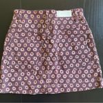 RE/DONE  New Plum Stamp 70s floral printed mini skirt hippie chic Photo 6