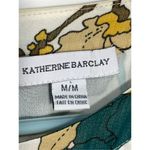 Katherine Barclay Women's Flared Sleeve Lined Floral Blouse Multicolor Medium Photo 3