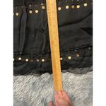 VINTAGE 90s SPENSER JEREMY BLACK MAXI LONG SKIRT‎ SIZE 10 100% Silk Shell Photo 3