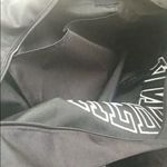 PINK - Victoria's Secret New VS PINK 2022 Black with Plaid Logo Weekender Tote Shoulder Bag Photo 5