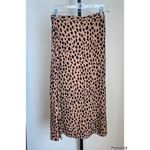Reformation  Bea Leopard Midi Skirt 2 Photo 1