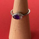 Bomb Party RBP3721 “Much Admired” Genuine Quartz on Rhodium Size 8 Ring NWT Photo 0