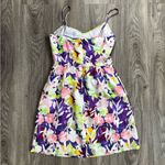 J.Crew Floral Print Dress - Purple, Pink, Yellow, Green Photo 1