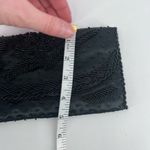 Stunning Vintage Beaded Black Clutch Bag Prom Wedding Ball Made in‎ Hong Kong Photo 12