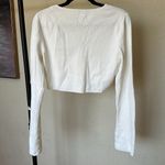 House Of CB  'Eloise'‎ Ivory Cropped Cardigan NWOT size XL Photo 7