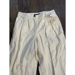 All Saints Payton Wide Leg Linen Blend‎ Pants  Metallic Stripe Size 2 Photo 7