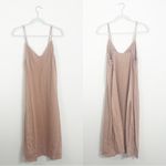 Free People  Emmers Linen Midi Dress Tuscany Photo 3