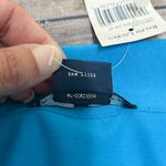 Ralph Lauren Sport Carib Caribbean Blue Split V Neck Sleeveless Collar Polo Top Size L Photo 7